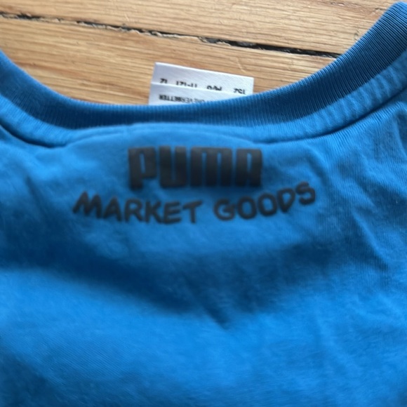 Garfield for Puma blue shirt and black shorts size 11-12 - Picture 6 of 10